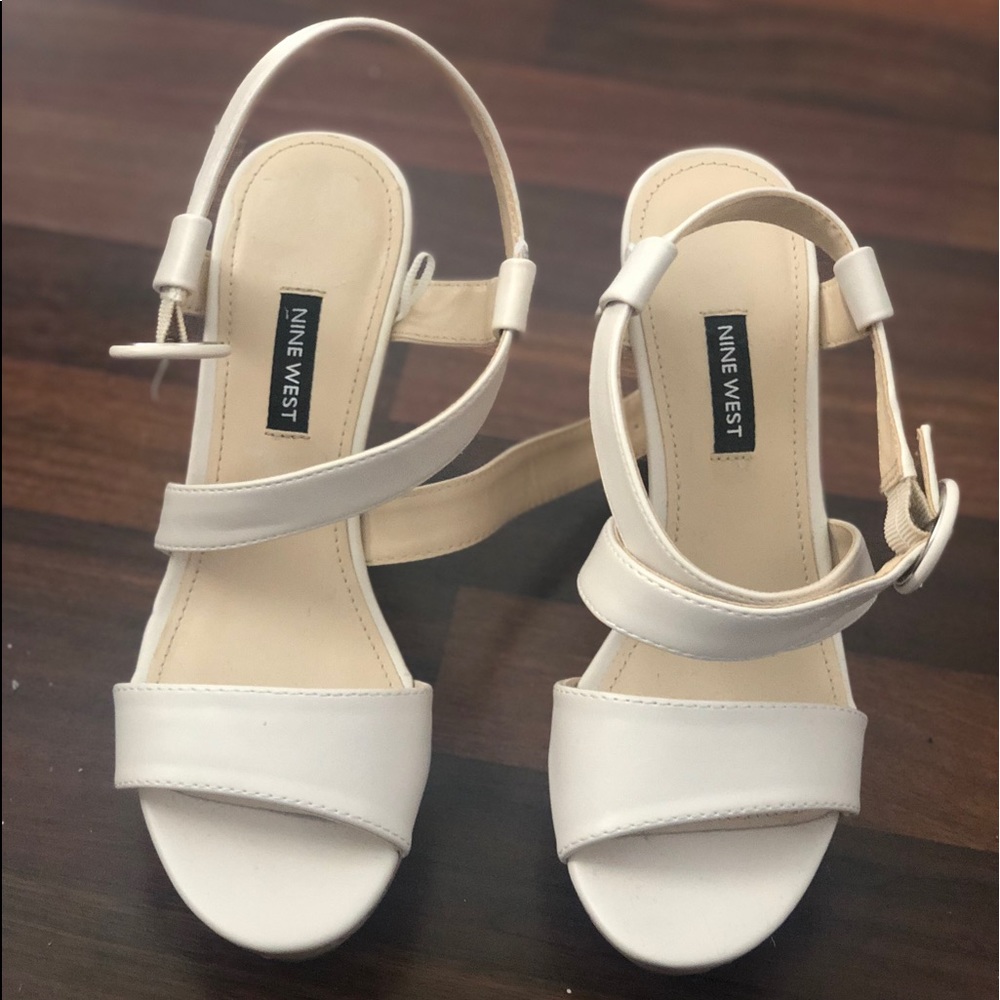 Cream colored wedges